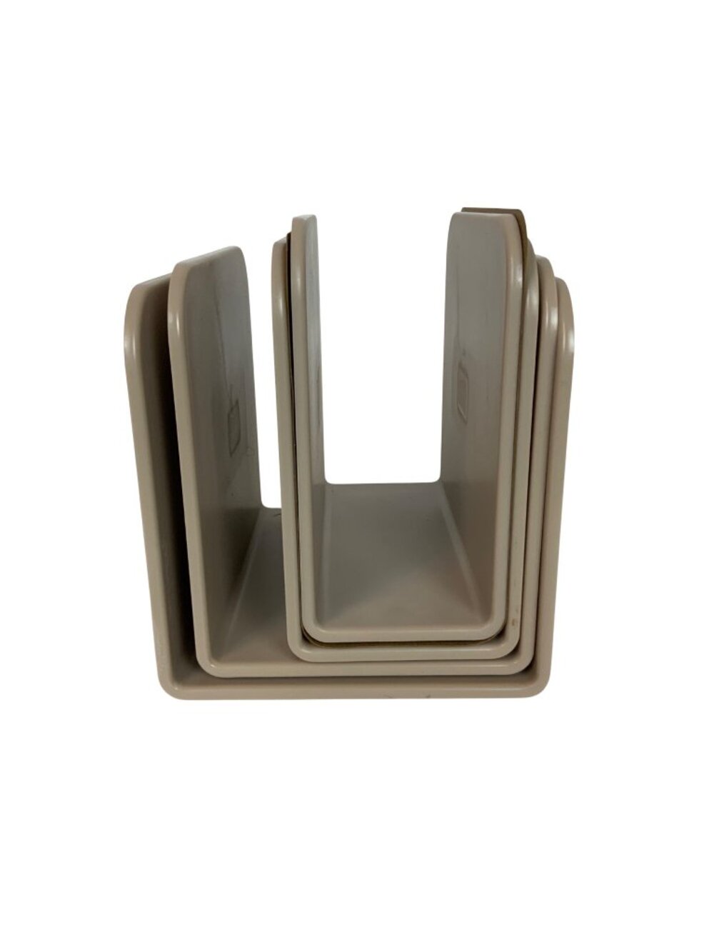 Caraway Organizer Set Of 4 Beige Magnetic Storage Dividers For Pots Pans Lids